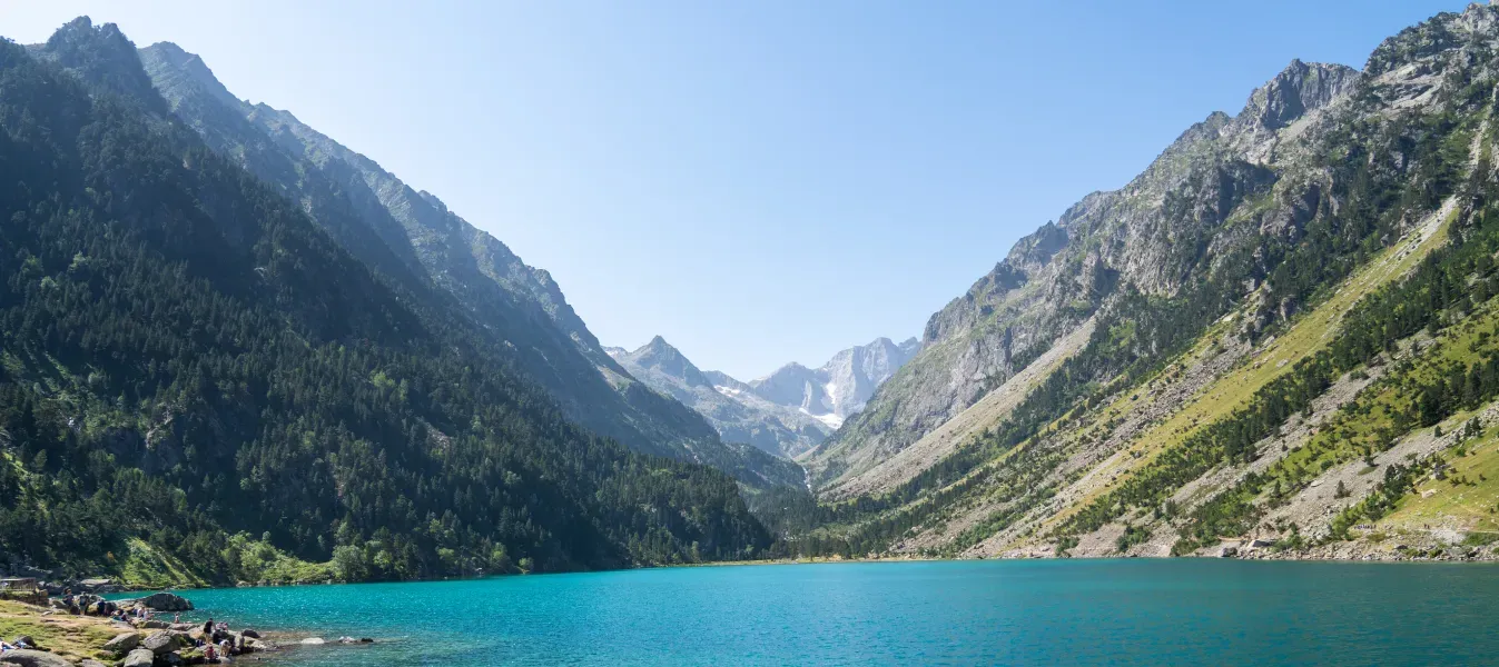 Le lac de Gaube au Pont d'Espagne